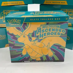 Lot of (8) Pokemon TCG Ascended Heroes Elite Trainer Boxes SEALED/NEW ETB - Image 2