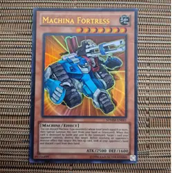 1996 Yu-Gi-Oh! Machina Fortress Ultra Rare Card SDMM-EN001 - Image 2