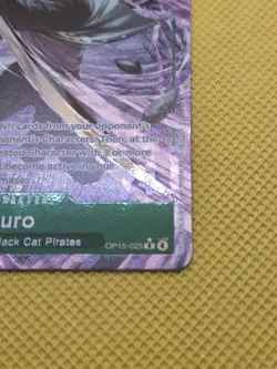 ONE PIECE Kuro (Alt Art) OP15-025 R Adventure on KAMI's Island ENGLISH OP15 - Image 5