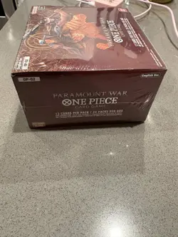 ONE PIECE - PARAMOUNT WAR (OP-02)-English Sealed Booster Box-Red Bottom Wave 1 811039039080 - Image 5