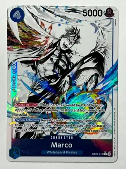 Marco ST22-012 Parallel Starter Deck 22: Ace & Newgate Foil MINT - Image 1
