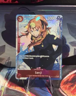 One Piece CCG Sanji Alternate Art OP10-005 SR Royal Blood - Image 1