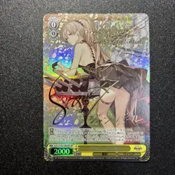 [LP]WEISS SCHWARZ AZUR LANE JEAN BART Card AZL/S102-002SP FOIL Signed - Image 1