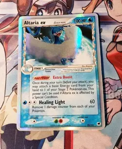 Altaria ex 2006 Pokemon Card TCG Dragon Frontiers 90/101 Delta Species - MP - Image 1
