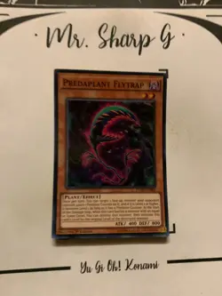 PREDAPLANT FLYTRAP - 1st EDITION FUEN-EN006 ENGLISH Yu-Gi-Oh! CARD SUPER RARE - Image 2