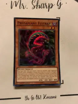 PREDAPLANT FLYTRAP - 1st EDITION FUEN-EN006 ENGLISH Yu-Gi-Oh! CARD SUPER RARE - Image 3