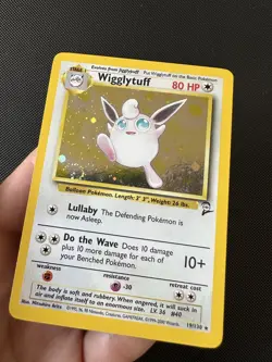 Wigglytuff 19/130 Holo Rare Base Set 2 Pokemon Card - Image 3