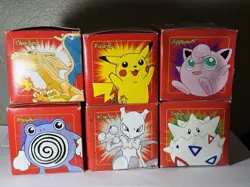 1999 Pokemon Burger King 23K Gold Trading Card Pokeball Set of 6 (Pre-owned) - Image 1