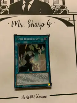 HOHE RITUALKUNST - 1. AUFLAGE MP22-DE162 DEUTSCH YU-Gi-Oh! CARD SUPER RARE HOLO - Image 2