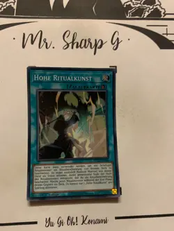 HOHE RITUALKUNST - 1. AUFLAGE MP22-DE162 DEUTSCH YU-Gi-Oh! CARD SUPER RARE HOLO - Image 3