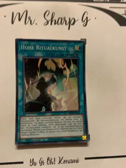 HOHE RITUALKUNST - 1. AUFLAGE MP22-DE162 DEUTSCH YU-Gi-Oh! CARD SUPER RARE HOLO - Image 4