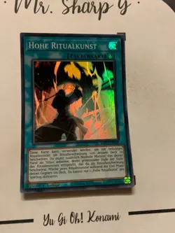 HOHE RITUALKUNST - 1. AUFLAGE MP22-DE162 DEUTSCH YU-Gi-Oh! CARD SUPER RARE HOLO - Image 5