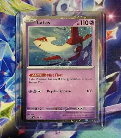Latias [Holo Bleed+Swirl] - (SVP 139) Promo [2024] Cosmos - Pokemon Card - Image 1