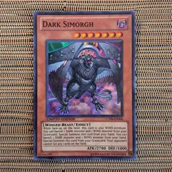 1996 Yu-Gi-Oh! Limited Edition Dark Simorgh Card CT08-EN006 Super Rare - Image 2