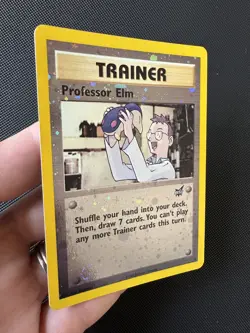 Professor Elm - Best of Game #3 - 2002 - Pokemon Card - Image 3