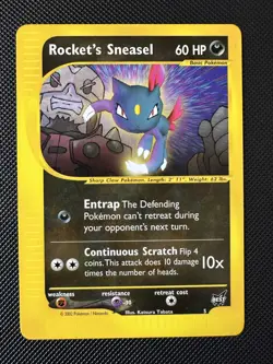 Rocket's Sneasel - Best of Game #5 - 2002 - Pokemon Card - Image 1