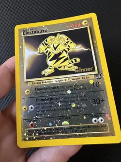 Electabuzz WINNER - Best of Game #1 - 2002 - Pokemon Card - Image 2
