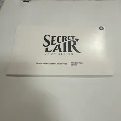 Tome Of Astral Sorcetess - Rainbow Foil Edition - Sealed - Mtg - Secret Lair - Image 1
