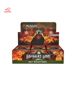 MTG The Brothers' War Set Booster Box Factory Sealed 30 Packs 360 Cards English - Image 1