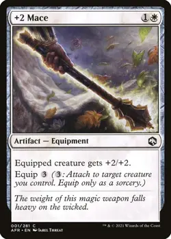+2 Mace #001/281 MTG Adventures in the Forgotten Realms AFR Common NM x4 - Image 1