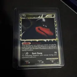 Pokemon TCG Houndoom PRIME Holo Rare 110 HP 70 Attack Undaunted 82/90 Card - Image 1