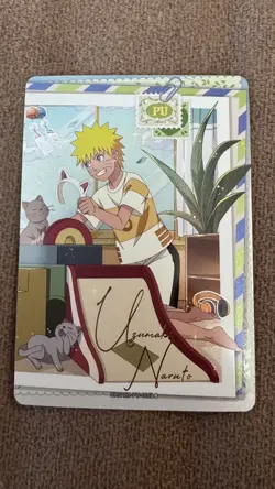 Naruto Uzumaki NRSA01-PU-006L4 Naruto Kayou Card Heavens Scroll NM English - Image 1
