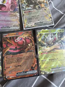 Pokemon TCG Lot Of 5 Ex Cards Pikachu Durant Etc - Image 3
