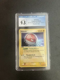 Voltorb Pokemon Card EX Fire Red Leaf Green CGC 9.5 Graded - Image 1