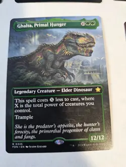 MTG - Ghalta, Primal Hunger Borderless - Foundations - Image 1