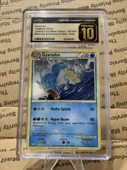 Pokemon Gyarados Trading Card Game Classic 007/034 CGC 10 Pristine TCG - Image 1