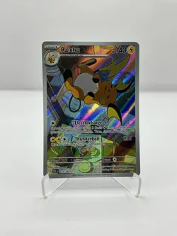 Pokemon Raichu Full Art Holo 211/193 Sv02 Paldea Evolved Card - Image 1