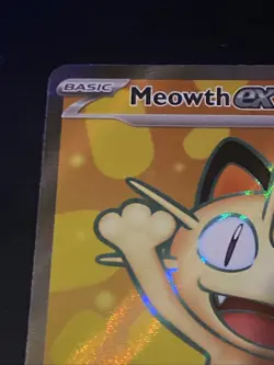 Pokemon Meowth ex 107/088 Perfect Order Ultra Rare Card NM - Image 2