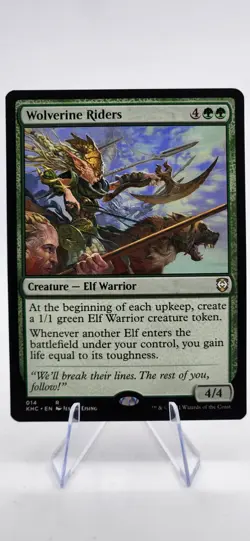 Magic: The Gathering Wolverine Riders Kaldheim Commander Rare Card #014 Nonfoil - Image 1
