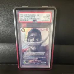 One Piece Edward Newgate OP04-004 Special Alternate Art PSA 10 2023 Card - Image 1