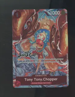 One Piece Card Game CCG TCG Tony Tony.Chopper ST01-006 Promo 3-on-3 Cup - Image 1