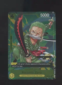 Roronoa Zoro P-042 ( Promo ) 9/2023 Saikyo Jump ONE PIECE Card Game English - Image 1