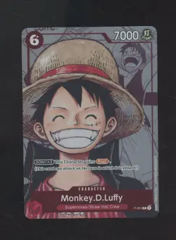 Monkey D. Luffy P-001 One Piece Premium Collection 25th Promo Card English - Image 1