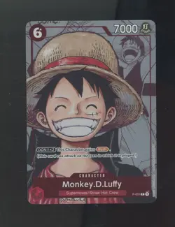 Monkey D. Luffy P-001 One Piece Premium Collection 25th Promo Card English - Image 1