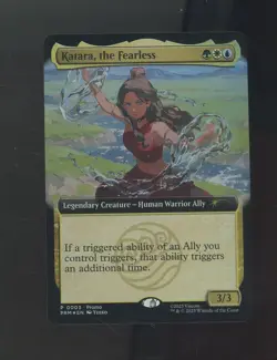 Magic The Gathering X Avatar Katara The Fearless Promo Card SDCC 2025 #P0003 - Image 1
