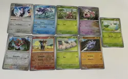 Pokemon Prismatic Evolutions lot of 80 cards NO DUPLICATES - Image 2