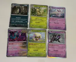 Pokemon Prismatic Evolutions lot of 80 cards NO DUPLICATES - Image 4