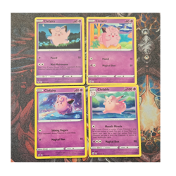 🔥Pokemon Card Lot Clefairy & Clefable 2022 Nintendo Basic Stage 1 4x English🔥 - Image 1