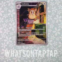 Pokemon Card Raticate 099/088 Secret Rare Mega Evolution Perfect Order NM - Image 1
