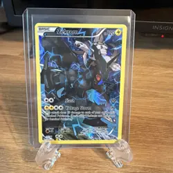 Zekrom Full Art XY76 Black Star Promo Pokemon Trading Card LP Condition - Image 1