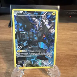 Zekrom Full Art XY76 Black Star Promo Pokemon Trading Card LP Condition - Image 3