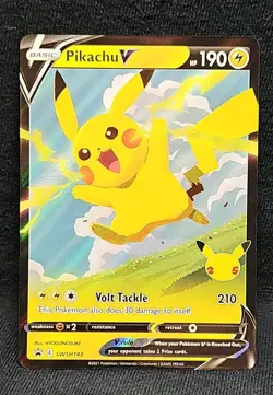 Pikachu V SWSH143 SWSH: Sword & Shield Promo Cards Holo - Image 1