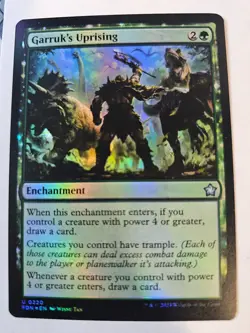 MTG - Garruk's Uprising FOIL - Foundations - Image 1