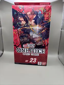 One Piece Card Game ST 23 Red Shanks Starter Deck New Sealed St23 English - Image 1