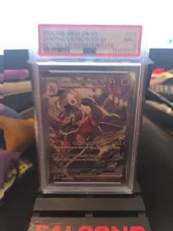 PSA 9 Cynthia's Garchomp ex 232/182 Destined Rivals SIR DIR EN Pokemon Card - Image 1