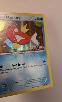 Magikarp - 22/83 -Pokemon TCG -(Toys R Us)- Miscellaneous Cards - HOLO BLEED- LP - Image 3